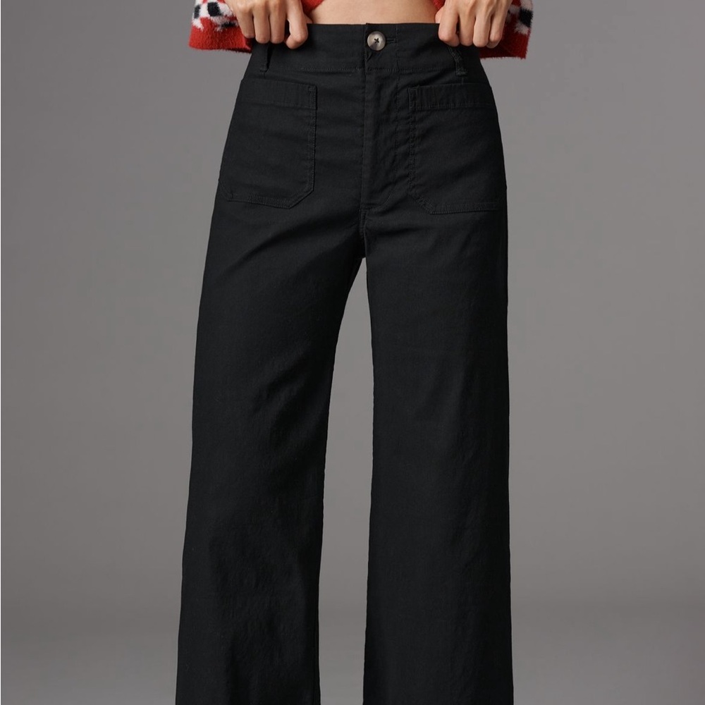 new ANTHROPOLOGIE MAEVE COLETTE CROP PANTS! - Picture 2 of 3